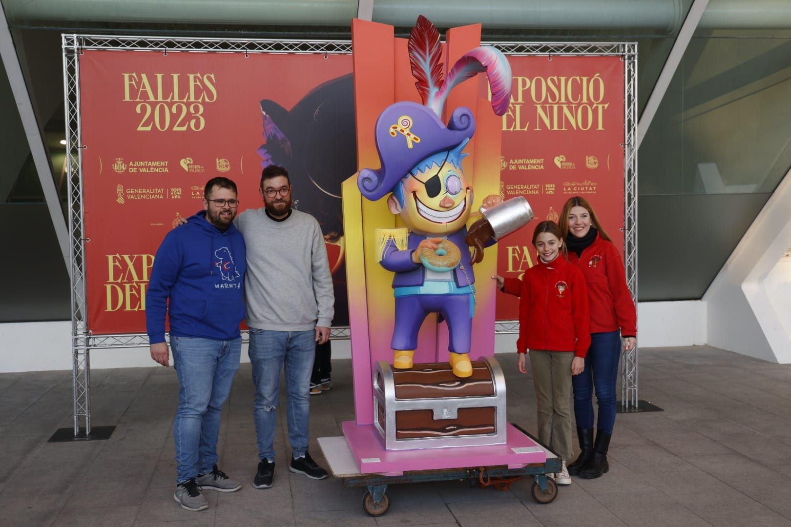 Fallas 2023 | Entrega de Ninots a la Exposición (sesión lunes por la tarde)