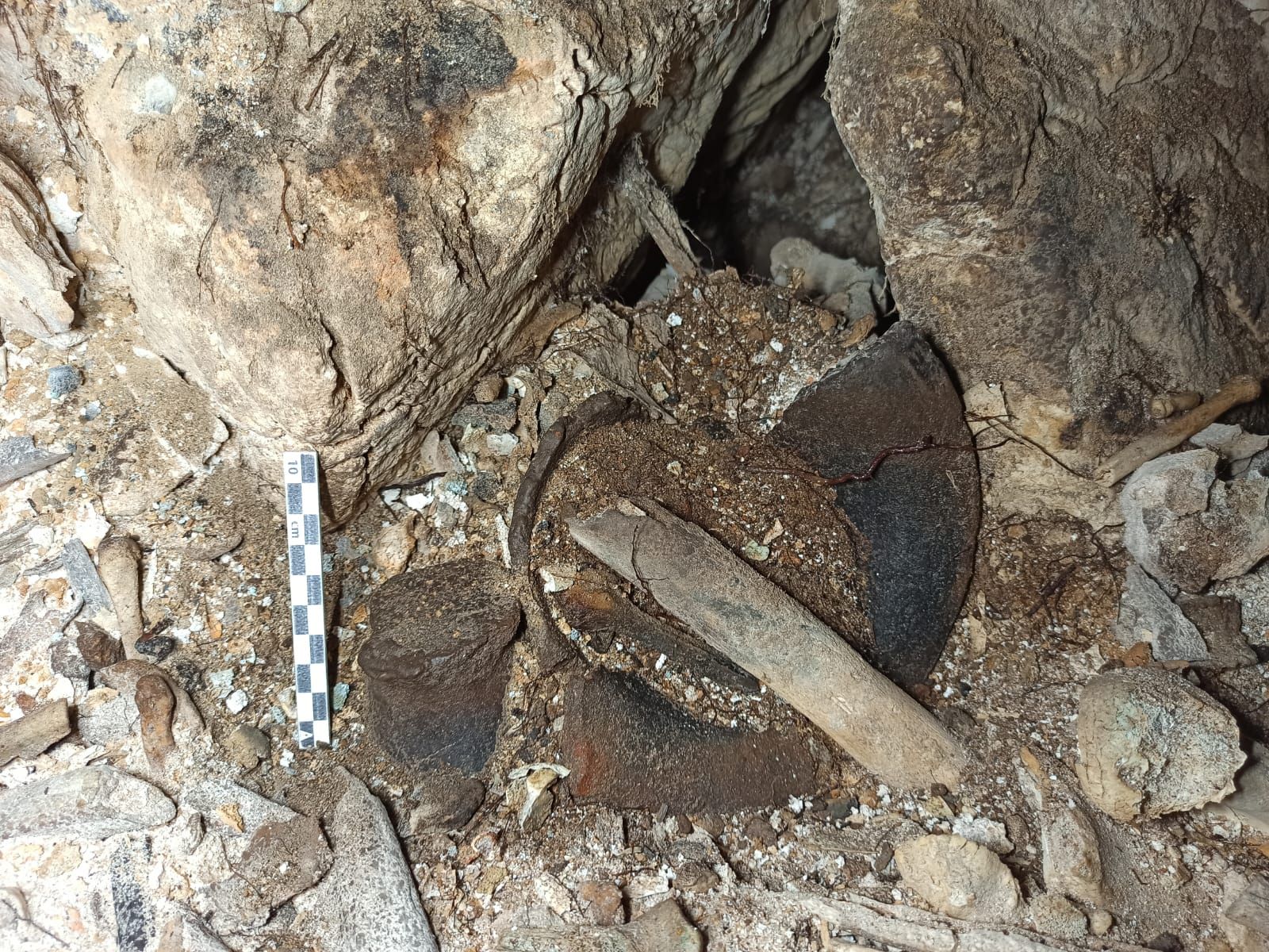 Cueva Serra de Tramuntana enterramientos