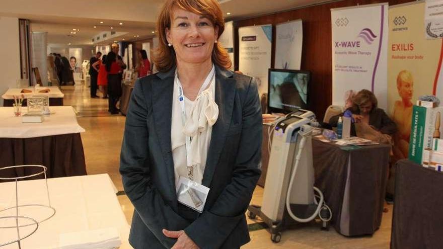 La doctora Marta Arribas, directora del área médica del hotel balneario Hesperia Isla de La Toja.  // Muñiz