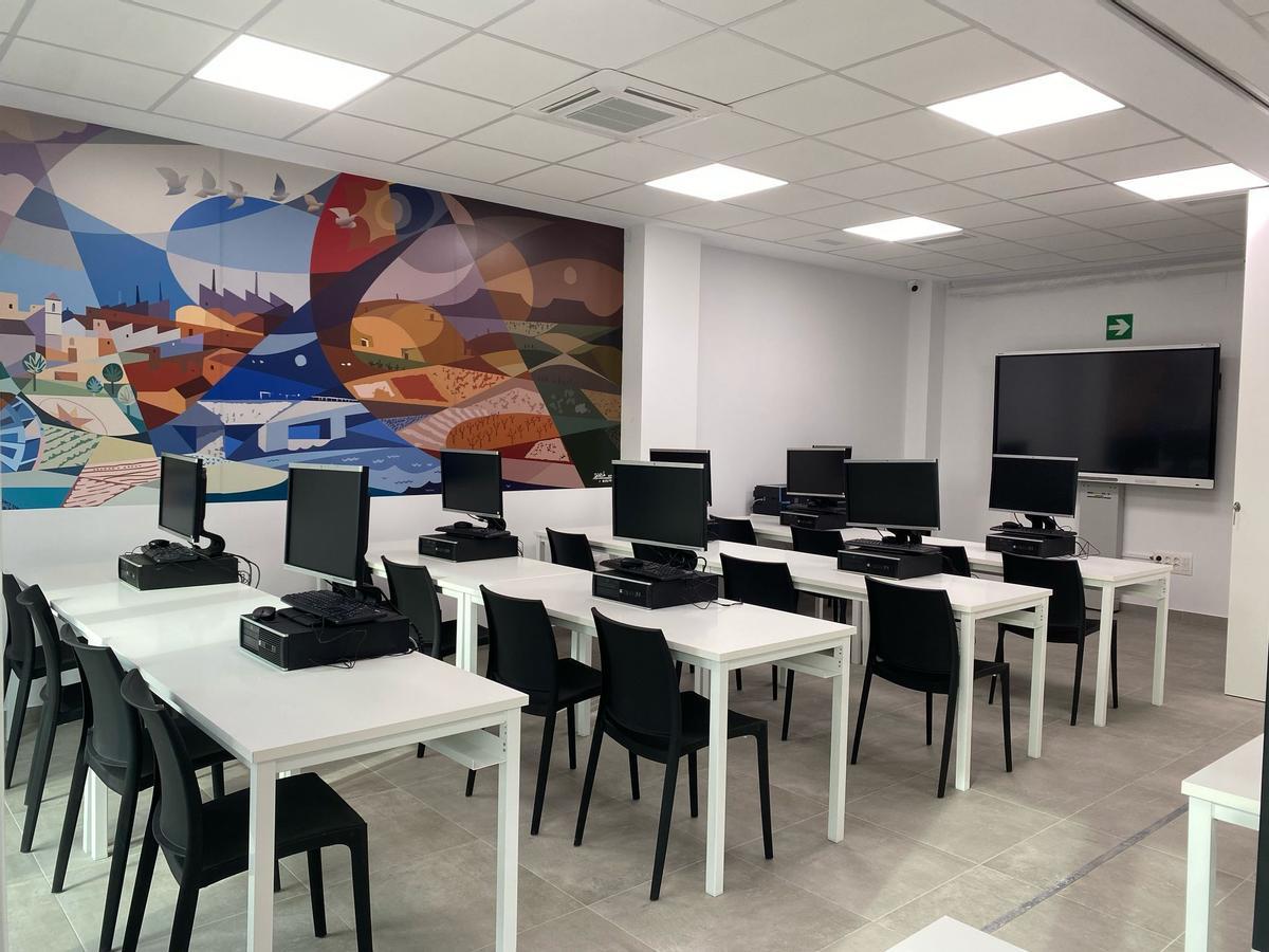 Nueva aula formación en el Antiguo Ayuntamiento.