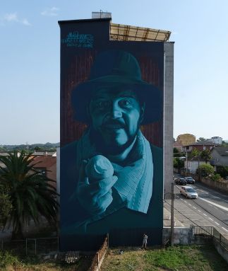 Tres de los mejores murales del mundo del pasado año se pueden ver en Galicia