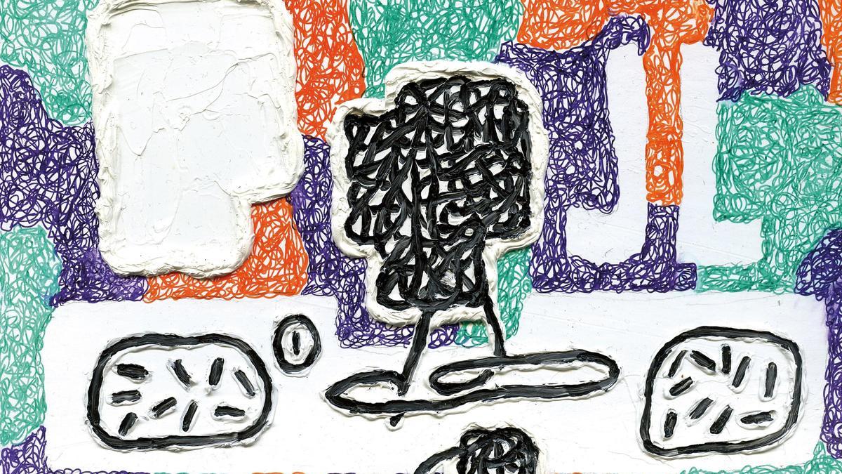 Obra de Jonathan Lasker que se expondrá en Es Baluard