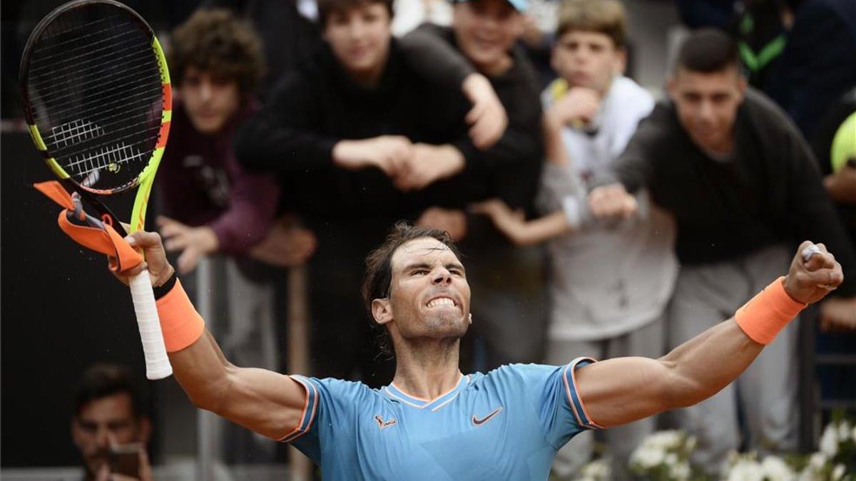 Nadal ya está en la final de Roma