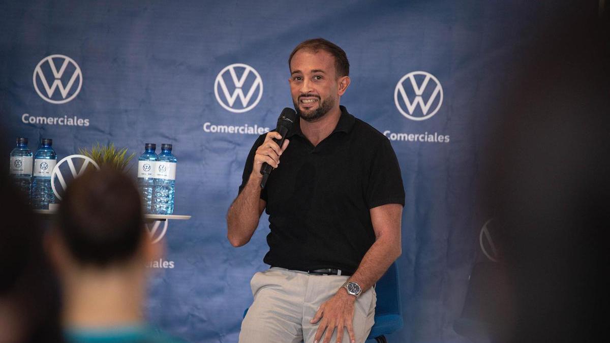 David Martín, presidente del CV Haris.