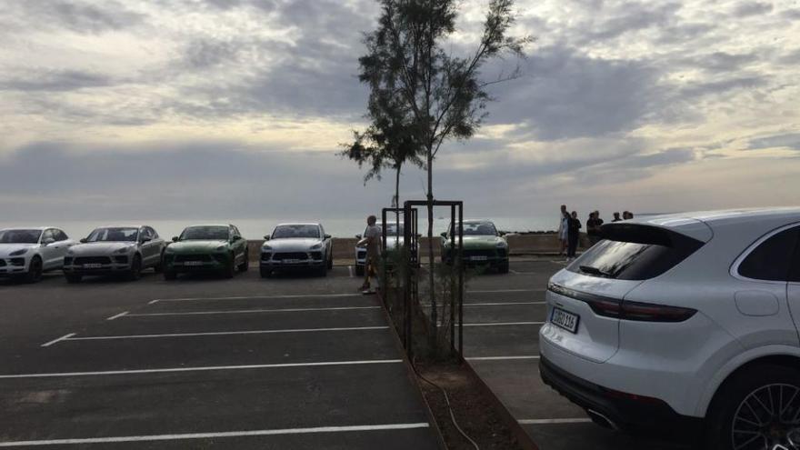 Schick: der neue Porsche Macan in Palma de Mallorca.