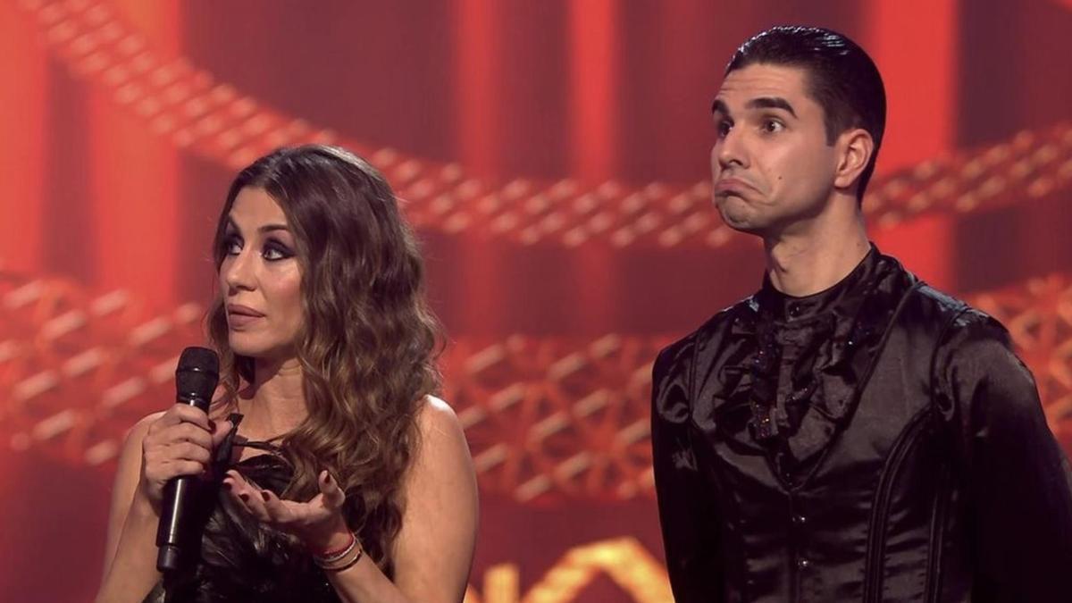 Elena Tablada la lió con su profesor en 'Bailando con las estrellas': "Siento que me está tratando mal"