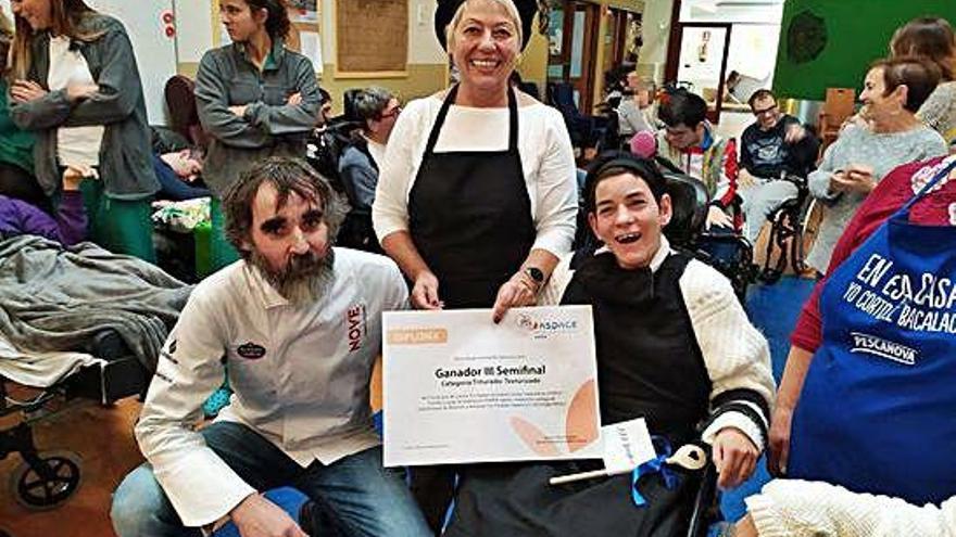 Uno de los equipos de Aspace Coruña que competirá en la final