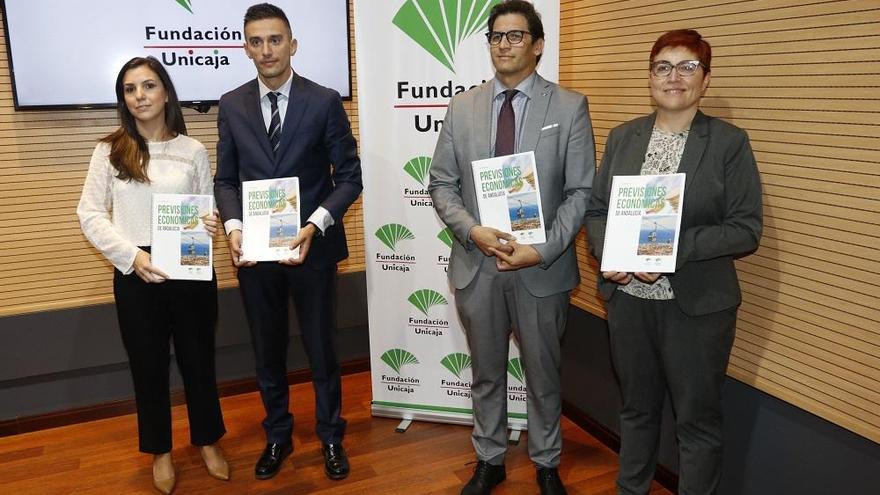 Cristina Rico, Rafael Muñoz, Rafael López del Paso y Felisa Becerra.