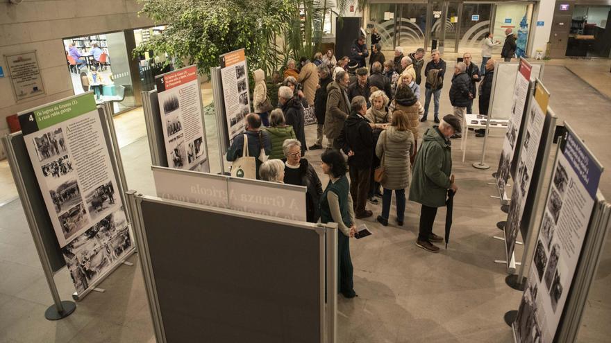 Exposición sobre la granja agrícola de Monelos