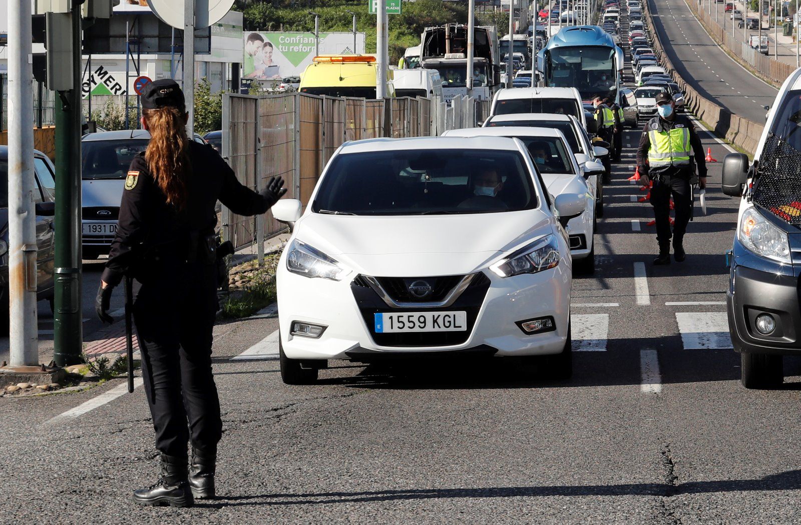 Cierre perimetral de Vigo: un puente de Todos los Santos Confinados