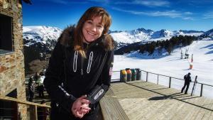 Blanca Fernández Ochoa, fotografiada en Grand Valira (Andorra) en enero de 2012.