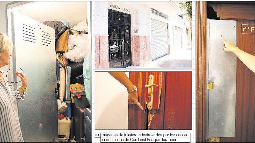 Roban en 30 trasteros, un piso y lo intentan en más casas en Burriana