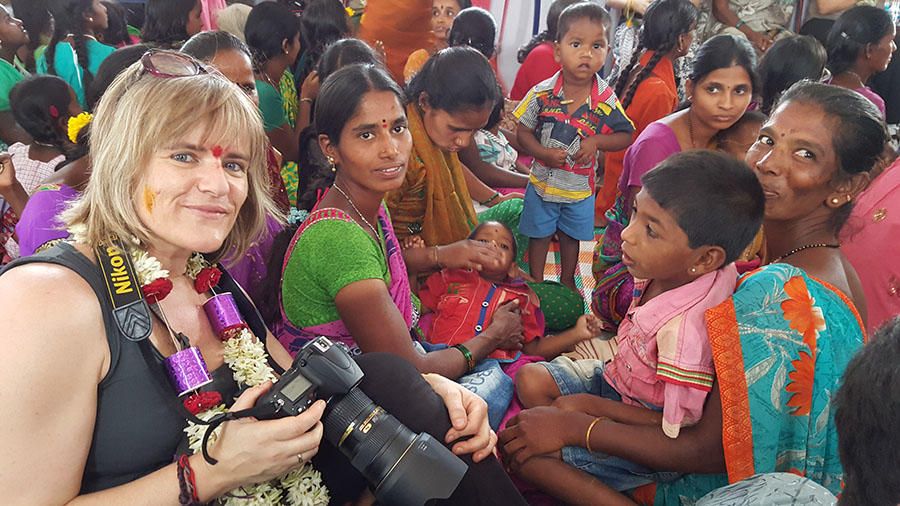 Reportatge fotogràfic «Un nen, un somriure»