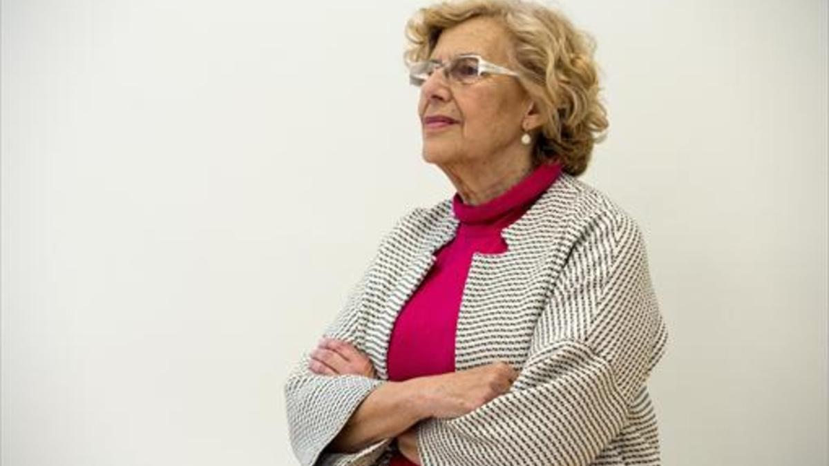 Vilipendiada y amenazada 8La alcaldesa de Madrid, Manuela Carmena, el 19 de mayo del 2016.