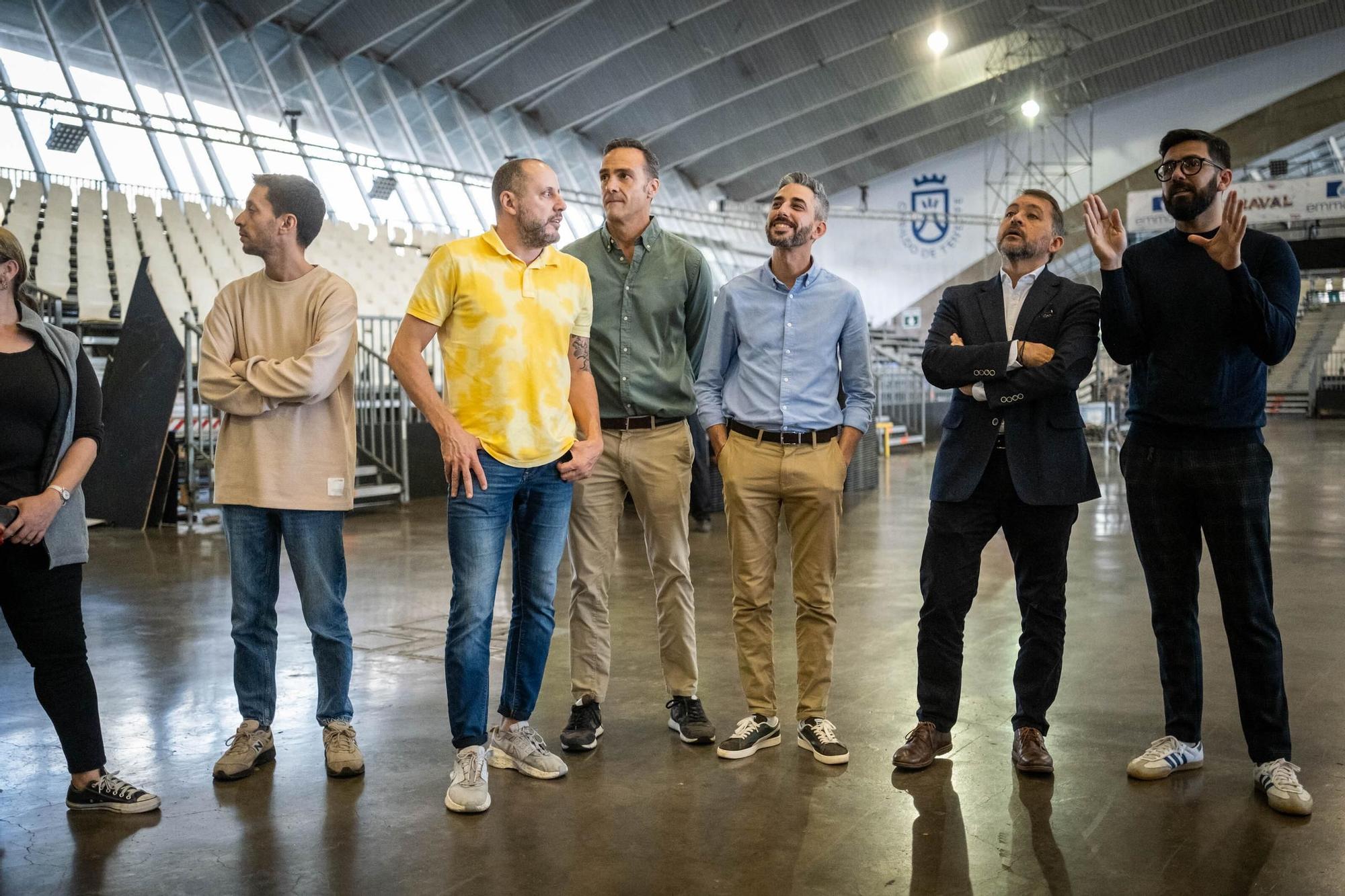 Visita al escenario del Carnaval de Santa Cruz de Tenerife
