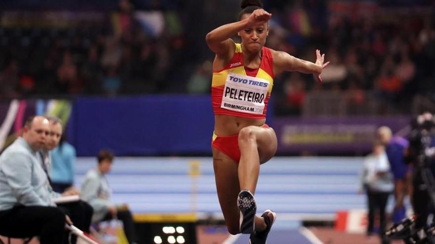 Ana Peleteiro, bronce en triple salto en los Mundiales