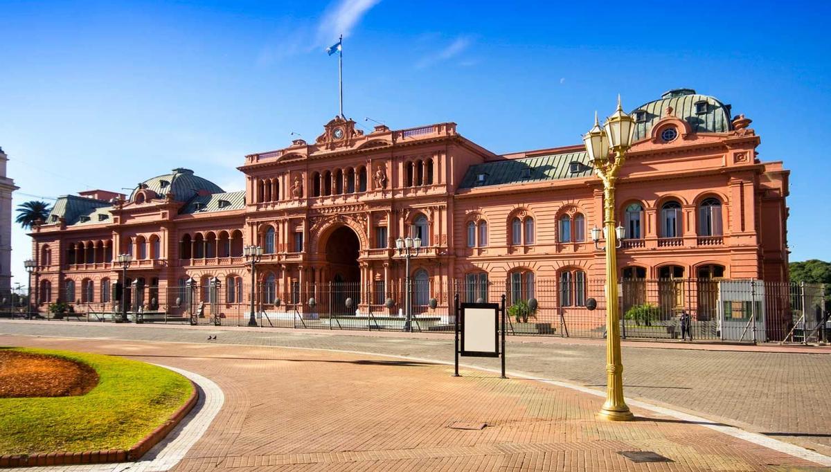 Casa Rosada en Buenos Aires (Argentina)