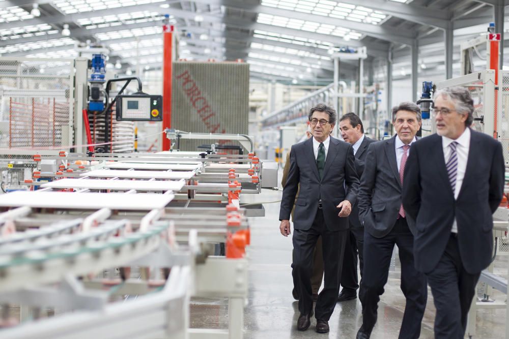 Visita a la planta de producción de Porcelanosa