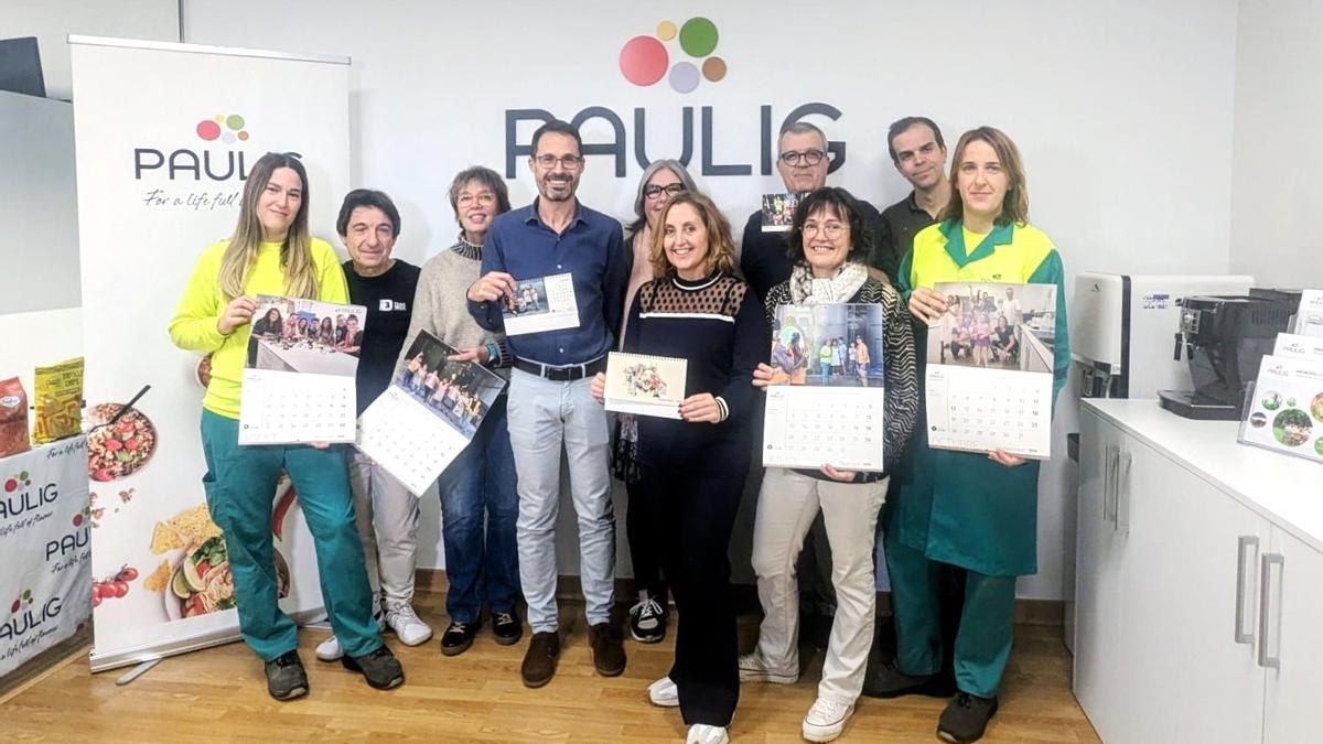 Presentació del calendari solidari de la Fundació La Llar