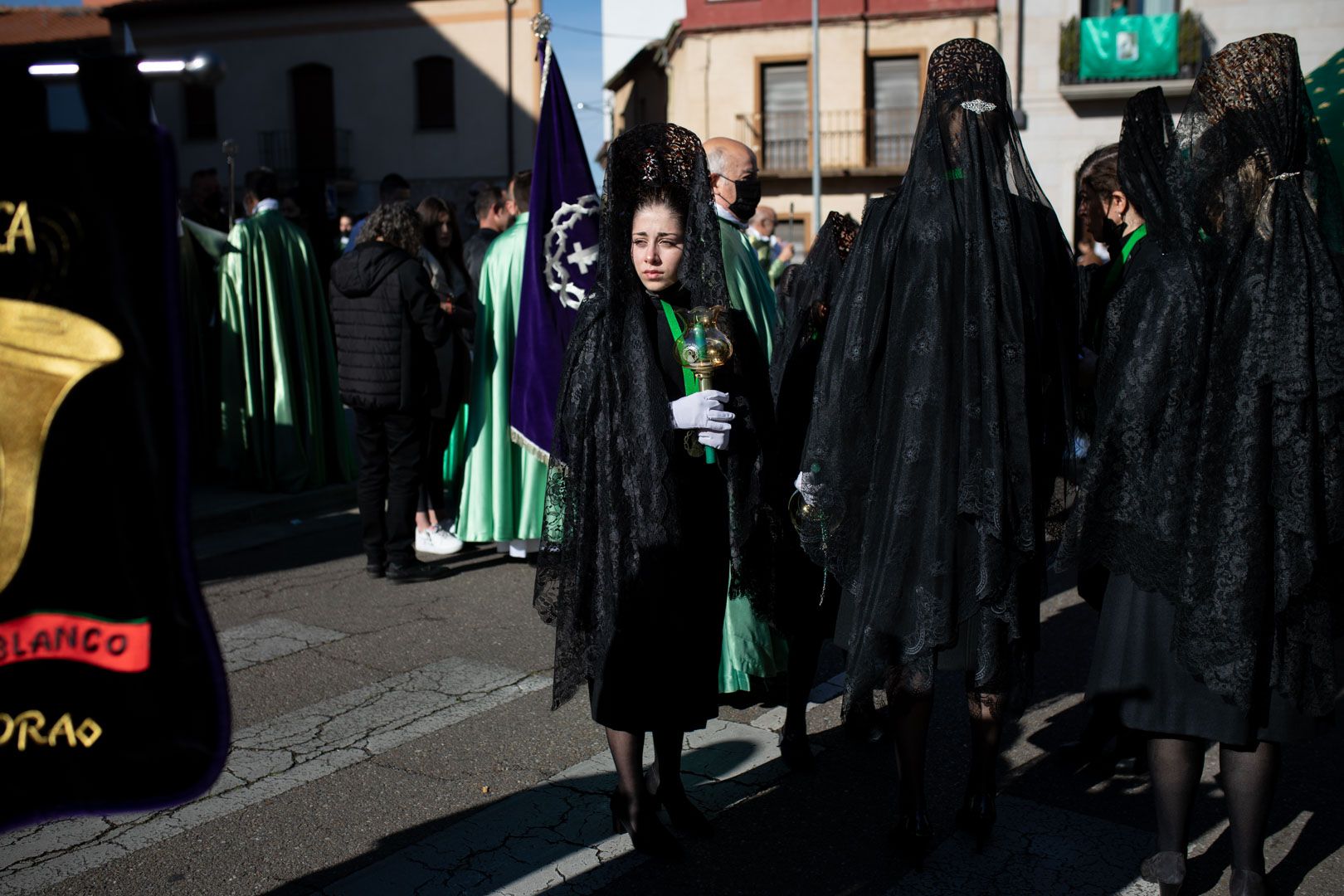 GALERÍA | Las mejores imágenes de la Virgen de la Esperanza por las calles de Zamora