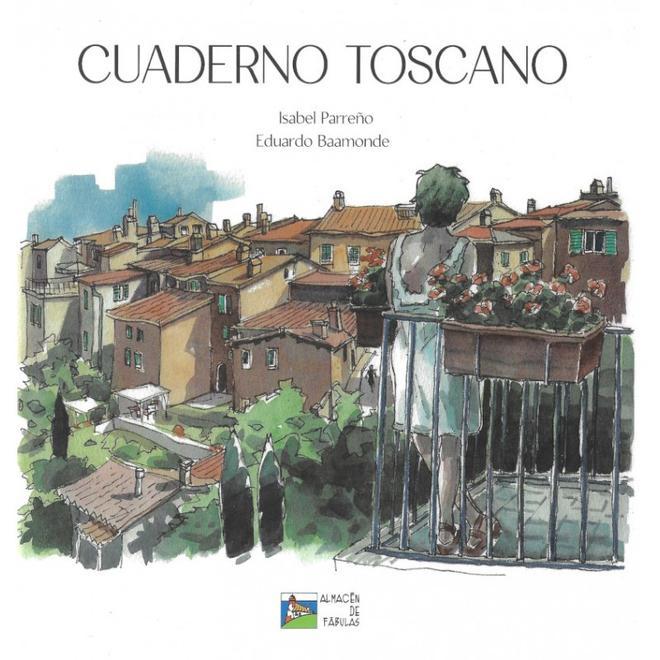 Portada del libro "Cuaderno Toscano".
