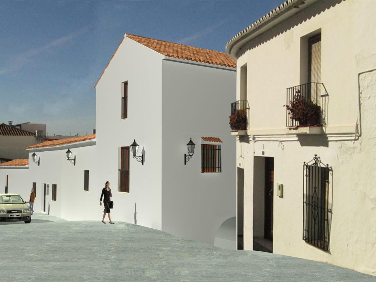 Se va a crear un nuevo edificio sobre la bóveda de este enclave de Mijas Pueblo conservando las características del entorno