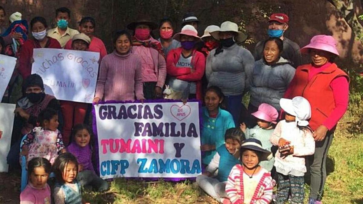 Los agradecimientos también llegaron desde Perú. | CIFP