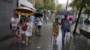 L’arribada d’un front plujós suavitzarà les temperatures