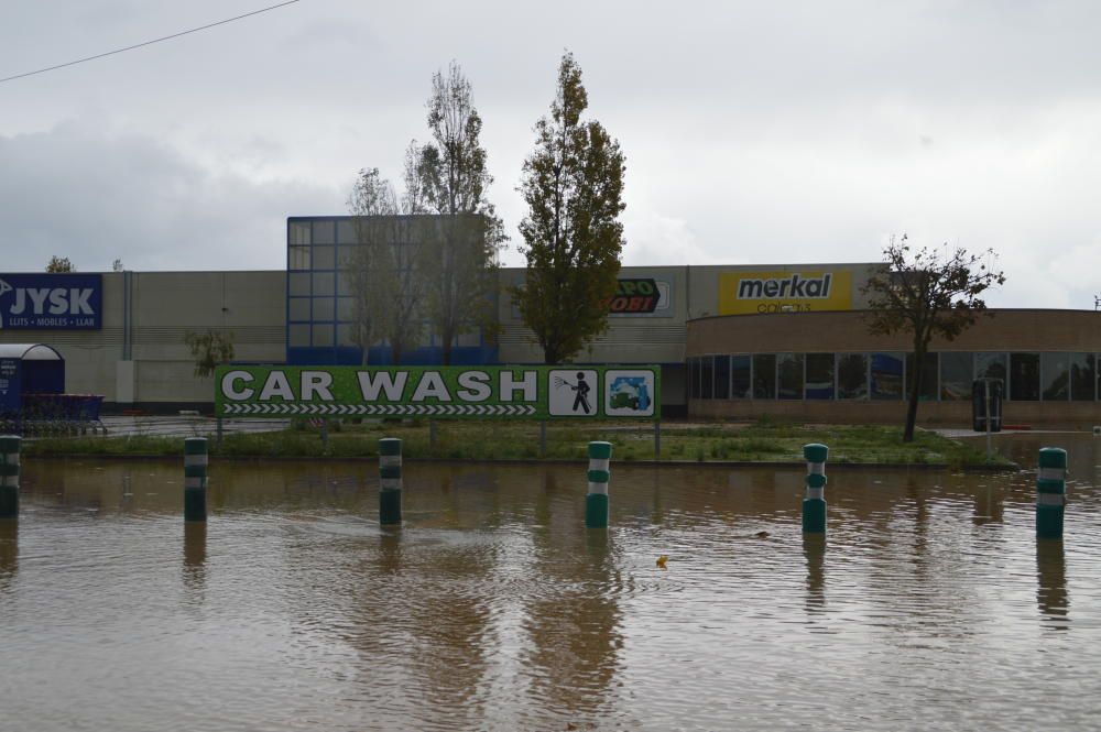 Imatges del temporal del diumenge 18 de novembre