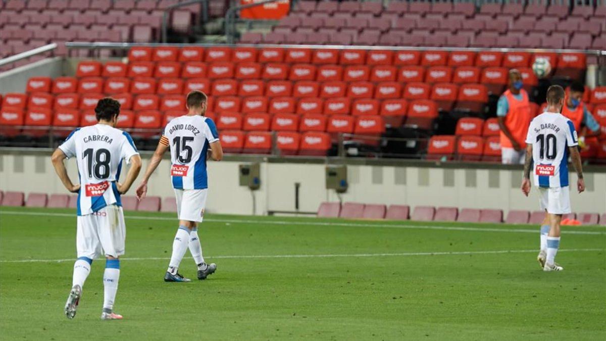 La decepción blanquiazul tras el derbi