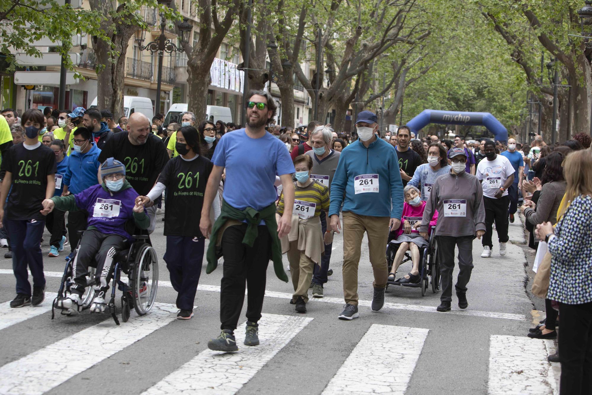 Carrera de Xàtiva para personas con diversidad funcional