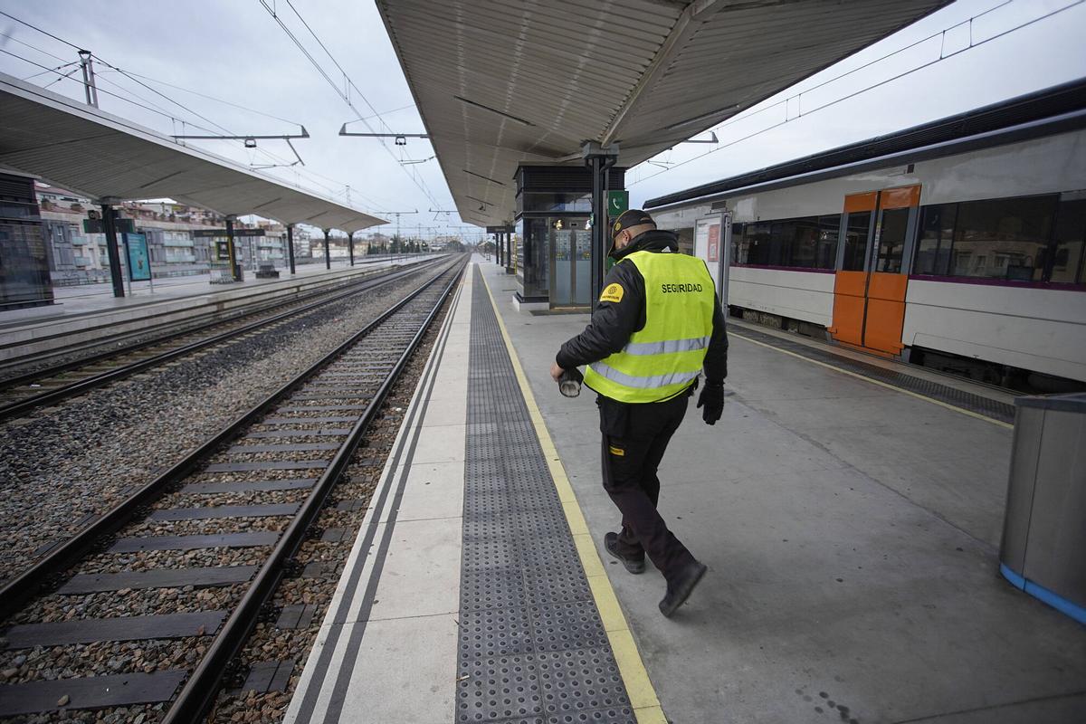 Les imatges del segon dia sense Rodalies a Girona