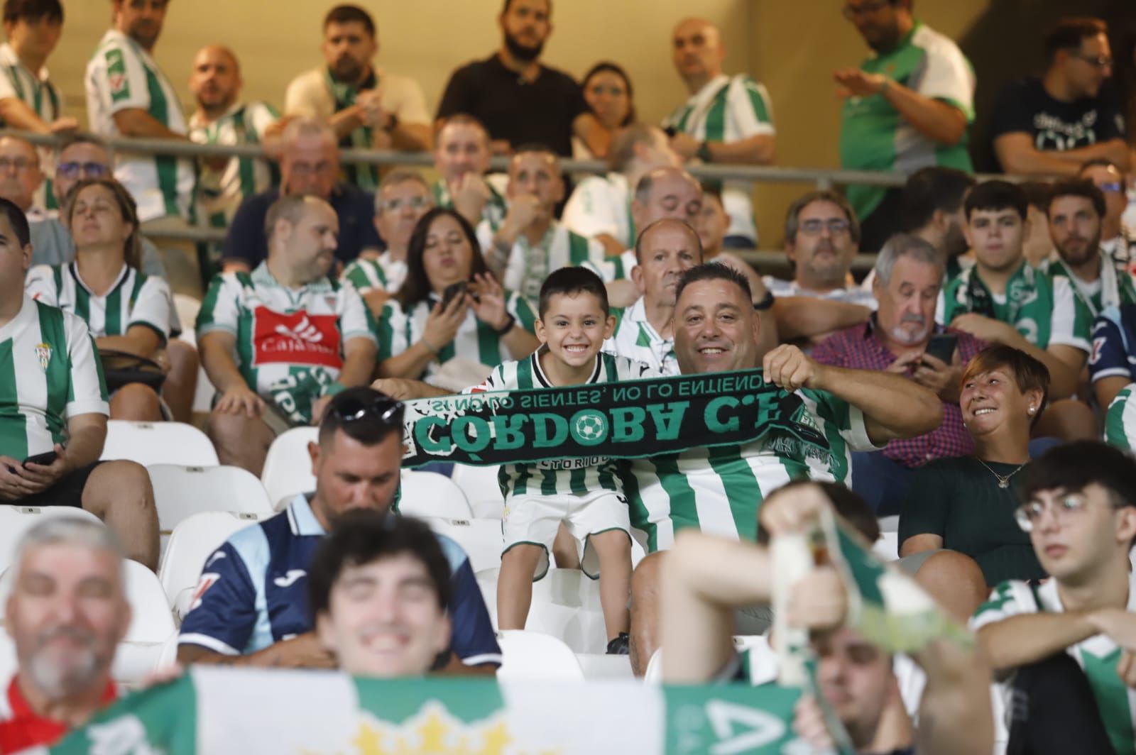 Córdoba CF-Racing de Santander | Las imágenes de la afición en El Arcángel