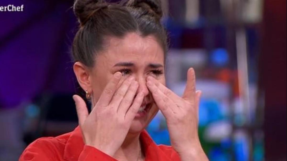 La concursante gallega se despide entre lágrimas