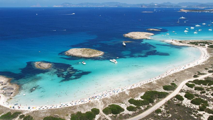 Formentera llega a la temperatura más alta registrada nunca en las Pitiusas: 44,5 grados