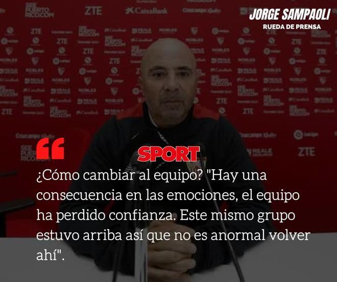 Las mejores frases de la presentación de Sampaoli