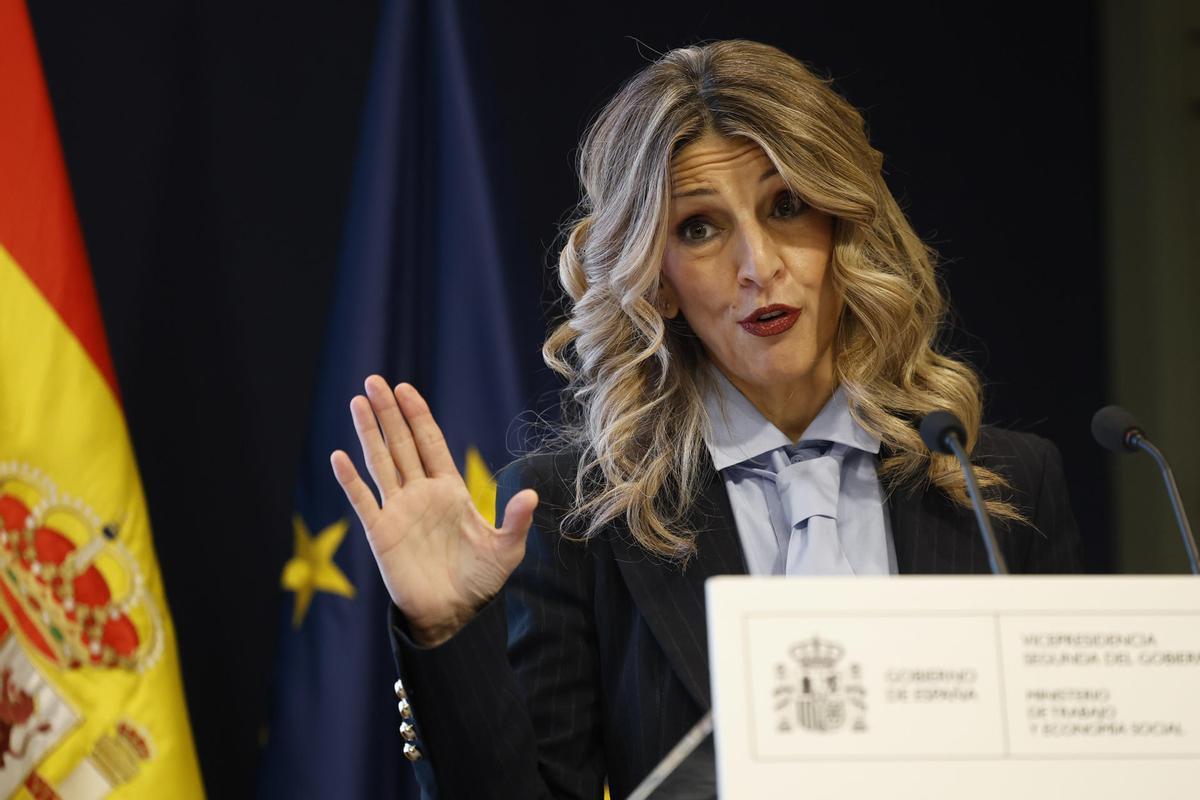 Yolanda Díaz, ministra de Trabajo