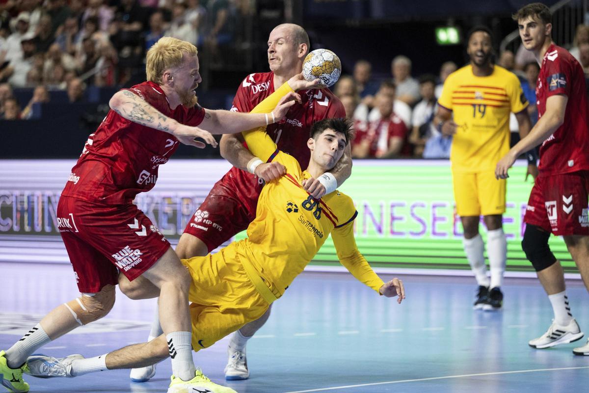 Aalborg - Barça, final de la EHF Champions de balonmano, en imágenes.