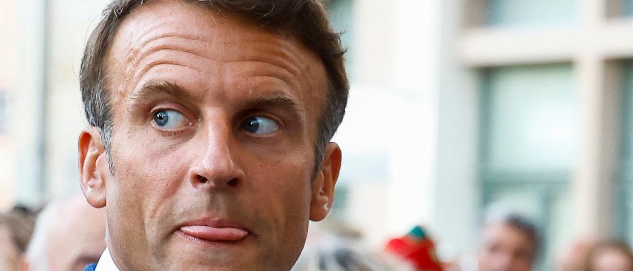 El presidente francés, Emmanuel Macron.