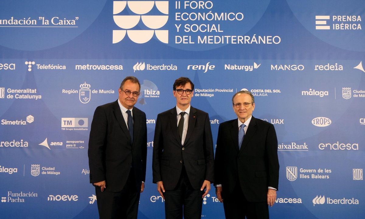 La primera jornada del II Foro del Mediterráneo, en imágenes
