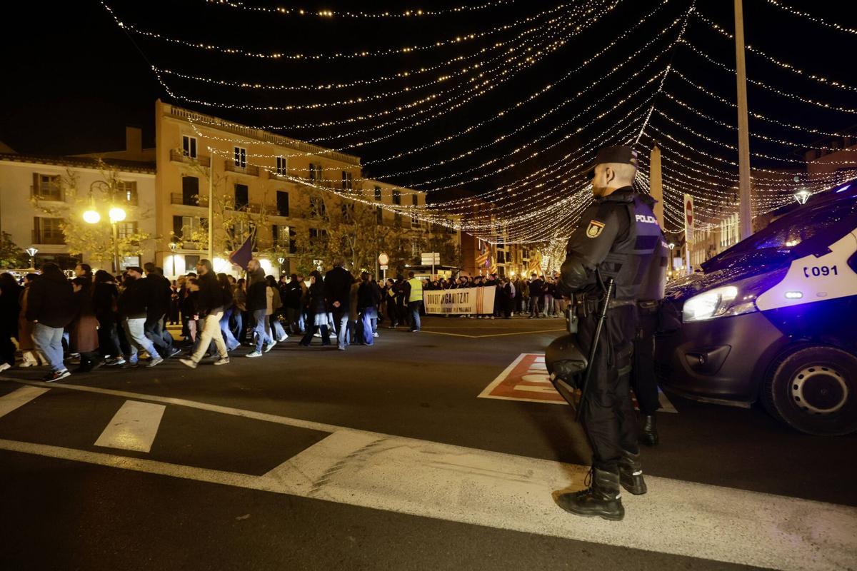 Así ha sido la manifestación reivindicativa por la Diada del 31D.