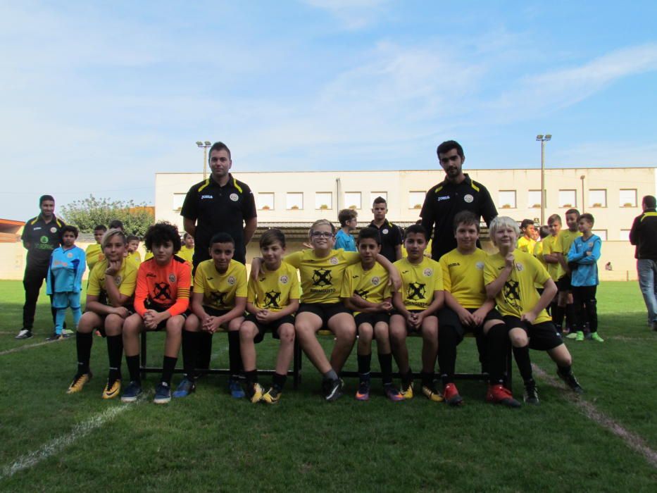 Els equips del CF Esplais 2017/18