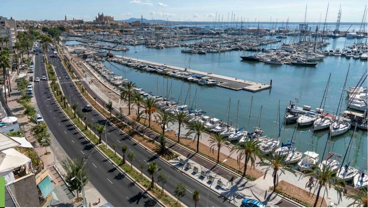 Imagen de archivo del Paseo Marítimo de Palma