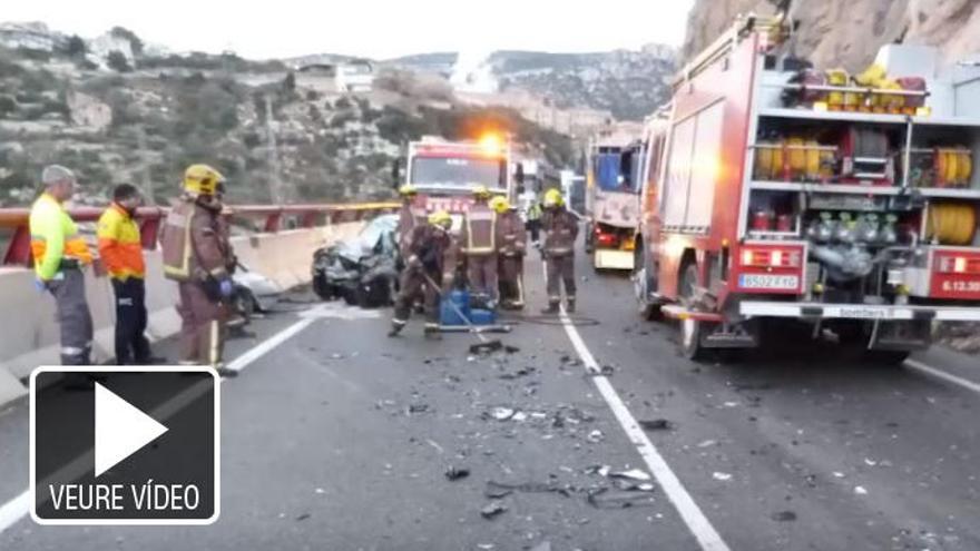 Les víctimes mortals en accident de trànsit a Catalunya creixen un 28% respecte el 2017