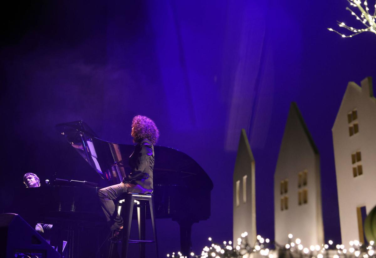 El Concert de Nadal solidari d'Ampans, en imatges