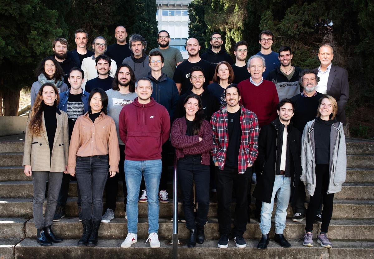 El equipo de Qilimanjaro Quantum Tech, en una foto del año pasado