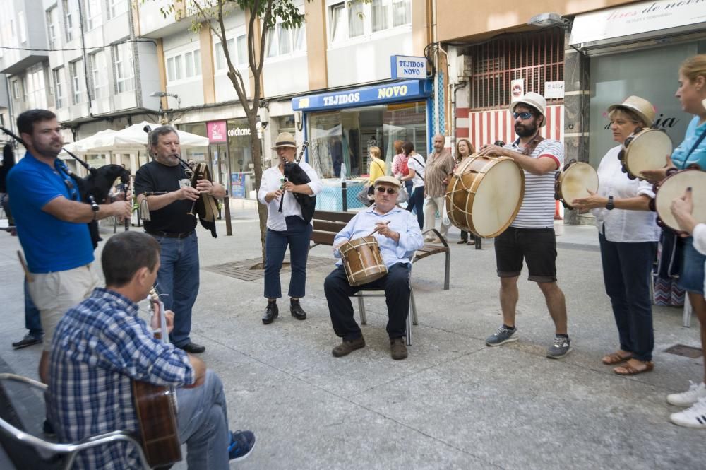 Foliada en las fiestas del Agra do Orzán