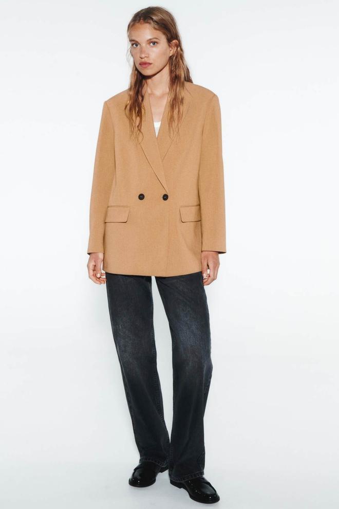 Blazer 'oversize' de Zara