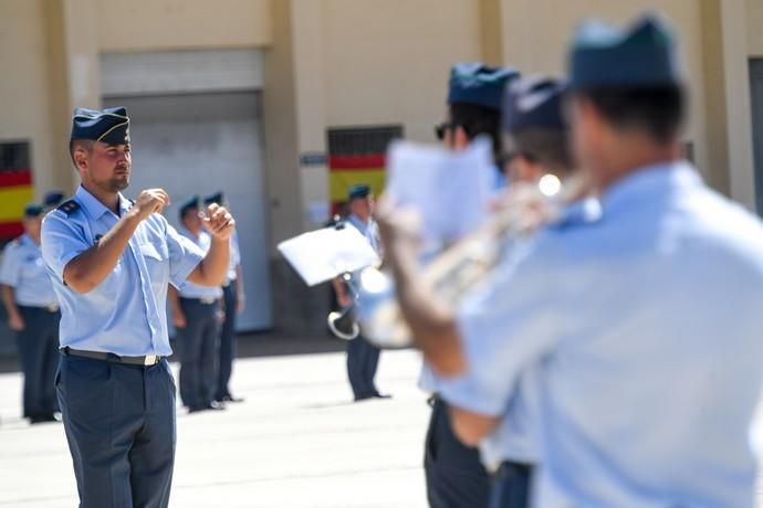 22-06-20   GENTE Y CULTURA. BASE AEREA DE GANDO. INGENIO TELDE.  Toma de  posesión Juan Pablo Sánchez de Lara como nuevo jefe del Mando Aéreo de Canarias Fotos: Juan Castro.  | 22/06/2020 | Fotógrafo: Juan Carlos Castro