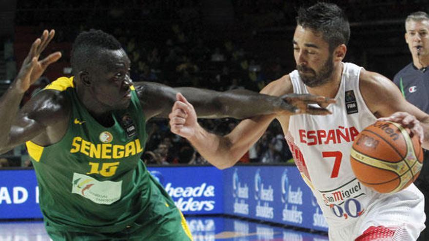 Juan Carlos Navarro, ante Senegal.